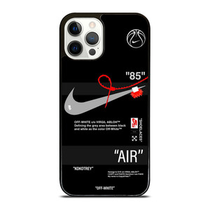 NIKE AIR JORDAN OFF WHITE SHOE LOGO iPhone 12 Mini Case Cover